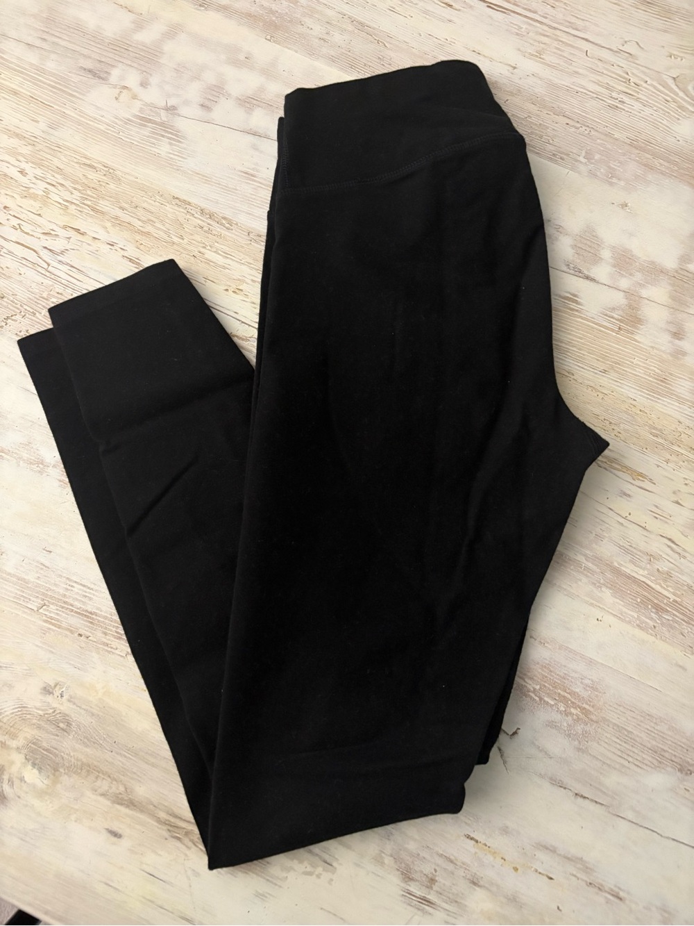 Pact Black High-Waist Leggings
